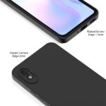 Siliconen hoesje geschikt voor Xiaomi Redmi 9A - Zwart - Soft Cover - Afbeelding 6