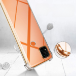 Siliconen hoesje geschikt voor Xiaomi Redmi 9C - Transparant - Antishock - Bumper case