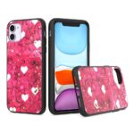 Siliconen hoesje met print geschikt voor Apple iPhone 11 - Marmer Triangle