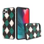 Siliconen hoesje met print geschikt voor Apple iPhone 11 Pro - Marmer Triangle