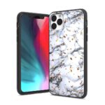 Siliconen hoesje met print geschikt voor Apple iPhone 11 Pro - Marmer Triangle