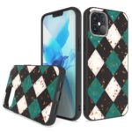 Siliconen hoesje met print geschikt voor Apple iPhone 12 Pro Max - Marmer Hearts