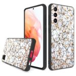 Siliconen hoesje met print geschikt voor Samsung Galaxy A13 5G - Marmer Triangle