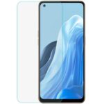 Tempered creenprotector geschikt voor Oppo Reno 7 5G - Transparant - Gehard glas - scherm beschermer