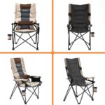 Premium Opklapbaar Campingstoel met Bekerhouder en Opbergvak