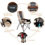 Premium Opklapbaar Campingstoel met Bekerhouder en Opbergvak