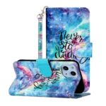 Boekhoesje met print geschikt voor Apple iPhone 13 - Green Triangle