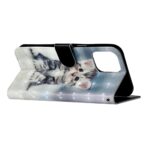 Boekhoesje met print geschikt voor Apple iPhone 13 Pro - Cute Kitten