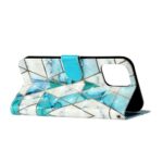 Boekhoesje met print geschikt voor Apple iPhone 14 Pro - Green Triangle