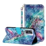 Boekhoesje met print geschikt voor Oppo A57 & A57s - Green Triangle