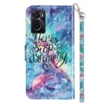 Boekhoesje met print geschikt voor Oppo A76 - Green Triangle