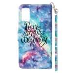 Boekhoesje met print geschikt voor Samsung Galaxy A04 - Green Triangle