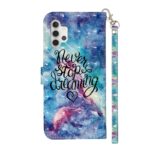 Boekhoesje met print geschikt voor Samsung Galaxy A13 4G - Green Triangle