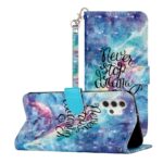 Boekhoesje met print geschikt voor Samsung Galaxy A13 4G - Green Triangle