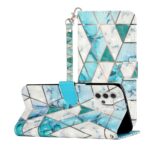 Boekhoesje met print geschikt voor Samsung Galaxy A13 4G - Green Triangle