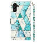 Boekhoesje met print geschikt voor Samsung Galaxy A13 5G - Green Triangle