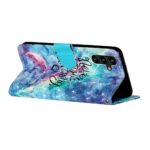 Boekhoesje met print geschikt voor Samsung Galaxy A13 5G - Green Triangle