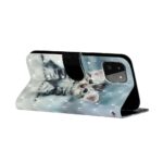 Boekhoesje met print geschikt voor Samsung Galaxy A22 5G - Green Triangle