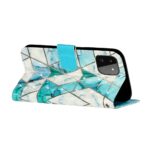 Boekhoesje met print geschikt voor Samsung Galaxy A22 5G - Green Triangle