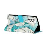 Boekhoesje met print geschikt voor Samsung Galaxy A32 5G - Green Triangle