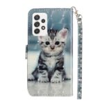 Boekhoesje met print geschikt voor Samsung Galaxy A32 5G - Green Triangle