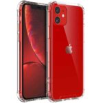 Siliconen hoesje geschikt voor Apple iPhone 11 - Transparant - Antishock - Bumper case