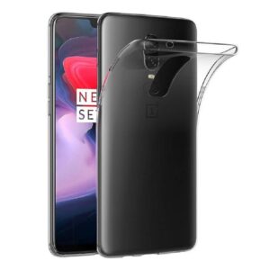Siliconen hoesje geschikt voor OnePlus 8 - Transparant