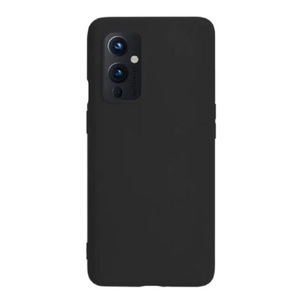 Siliconen hoesje geschikt voor OnePlus 9 - Soft Cover - Zwart