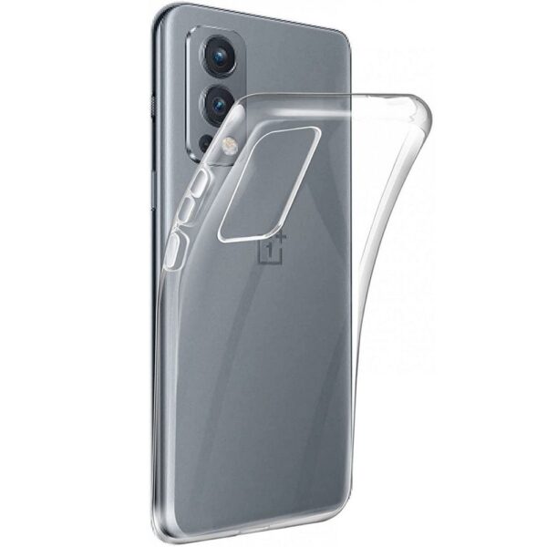 Siliconen hoesje geschikt voor OnePlus Nord 2 5G - Soft Cover - Zwart