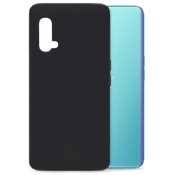 Siliconen hoesje geschikt voor OnePlus Nord CE 5G - Soft Cover - Zwart