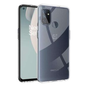 Siliconen hoesje geschikt voor OnePlus Nord N100 - Soft Cover - Transparant