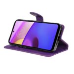 Hoesje geschikt voor Samsung Galaxy A04 - Aubergine - Book Case - Portemonneehoesje - Kaartenhouder