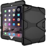 Tablet hoesje met Standaard geschikt voor Apple iPad 9.7 (2017/2018) | iPad Pro 1 | iPad Air 2 - Zwart