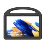 Tablet hoesje met Standaard geschikt voor Samsung Galaxy Tab A8 10.5 X200/X205 (2021) - Zwart