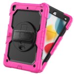 Tablet hoesje met Strap geschikt voor Apple iPad 10.2" (2019/2020/2021) | iPad Pro 10.5" | iPad Air 3 - Zwart