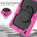 Tablet hoesje met Strap geschikt voor Apple iPad 10.2" (2019/2020/2021) | iPad Pro 10.5" | iPad Air 3 - Zwart