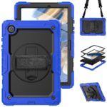 Tablet hoesje met Strap geschikt voor Samsung Galaxy Tab A8 (X200) 10.5" (2021) - Zwart