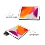 Tri-Fold Hoes met Print geschikt voor Apple iPad 10.2 | iPad Air 3 | iPad Pro 2  – Vlinders