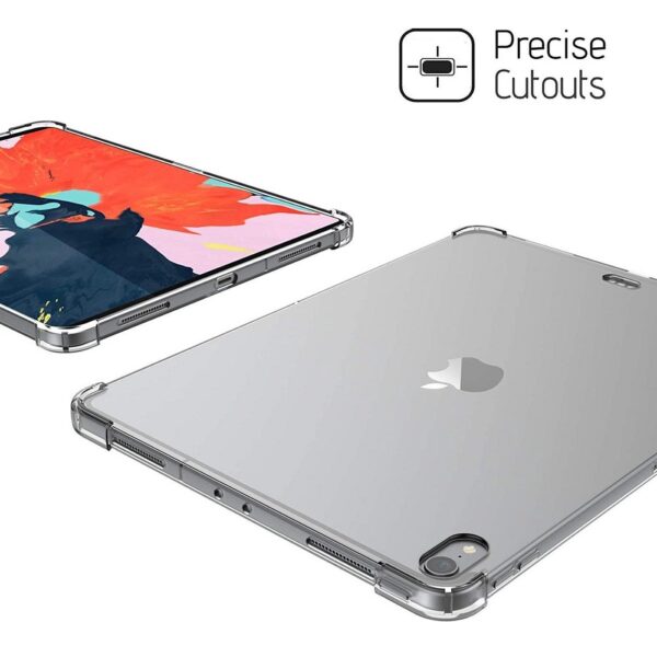 Antishock Tablethoes geschikt voor Apple iPad Pro 11″ (2018) | iPad Air 4/5 – Transparant