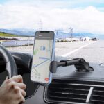 Auto Telefoonhouder met Telescopisch Arm en Klemsysteem - LB659