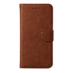 Boekhoesje geschikt voor Samsung Galaxy S21FE - Bruin