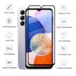 Full Glass screenprotector geschikt voor Samsung Galaxy A14