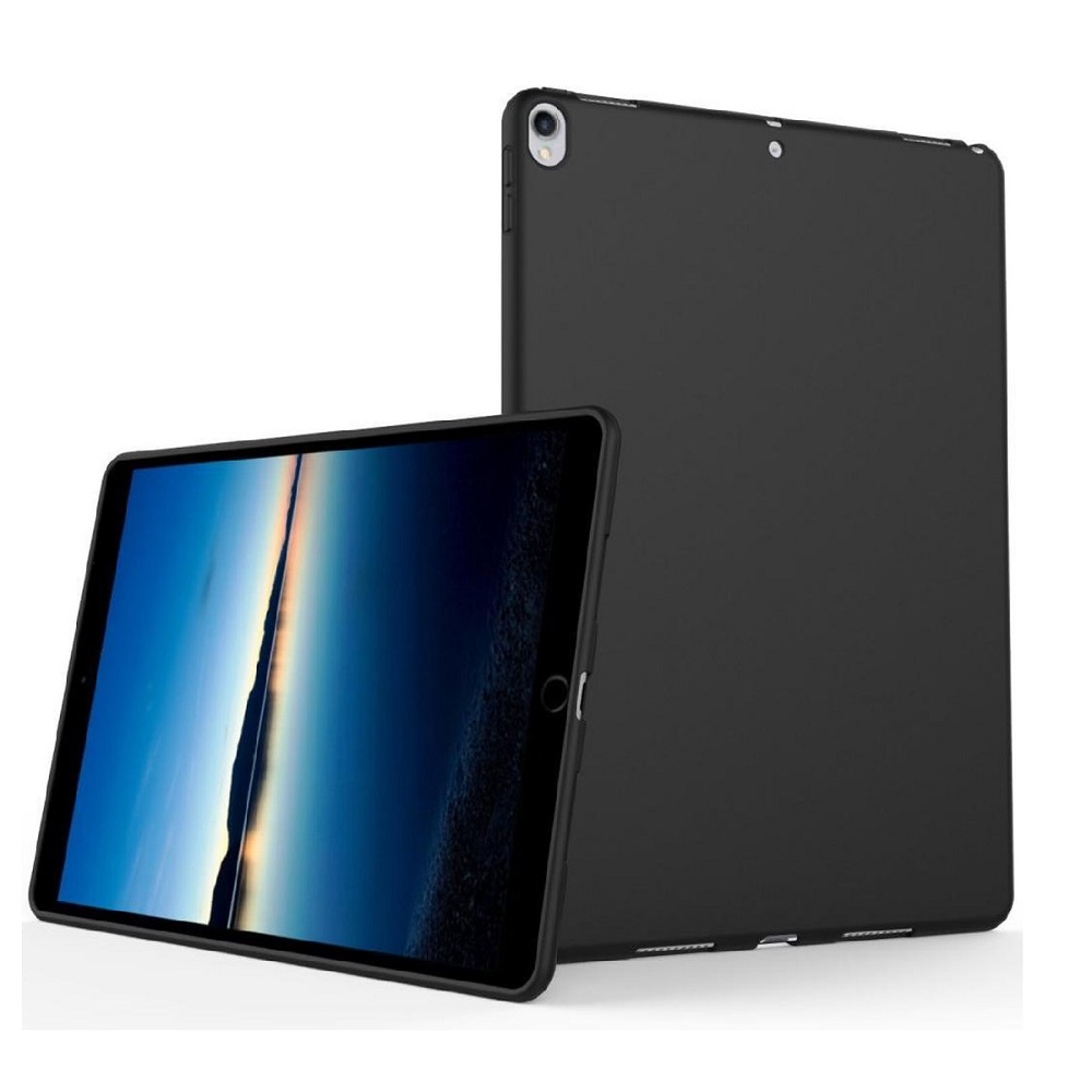 Siliconen Tablethoes geschikt voor Apple iPad 2/3/4 | 9.7" - Zwart TPU