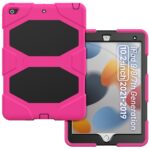 Tablet hoesje met Standaard geschikt voor Apple iPad 10.2" (2019/2020/2021) | iPad Pro 10.5" | iPad Air 3 - Zwart