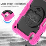 Tablet hoesje met Strap geschikt voor Apple iPad Mini 6 - Zwart