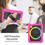 Tablet hoesje met Strap geschikt voor Apple iPad Mini 6 - Zwart