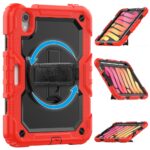 Tablet hoesje met Strap geschikt voor Apple iPad Mini 6 - Zwart