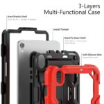 Tablet hoesje met Strap geschikt voor Apple iPad Mini 6 - Zwart