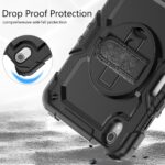 Tablet hoesje met Strap geschikt voor Apple iPad Mini 6 - Zwart