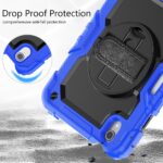 Tablet hoesje met Strap geschikt voor Apple iPad Mini 6 - Zwart